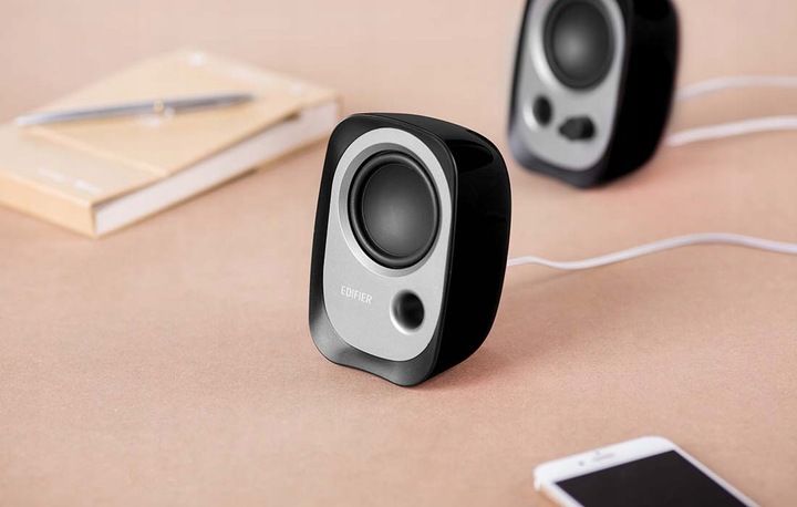 ZESTAW GŁOŚNIKÓW KOMPUTEROWYCH AUDIO 2.0 EDIFIER R12U AUX zdjęcie 5