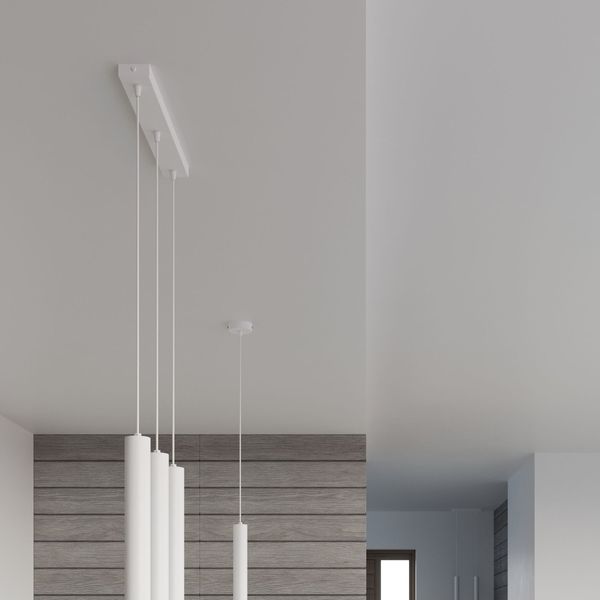 Lampa wisząca WEZYR 3 biała zdjęcie 8
