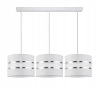 LAMPA SUFITOWA ŻYRANDOL ABAŻUR GALA SZARO-CZARNA