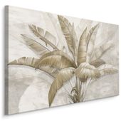 Obraz Do Salonu Abstrakcja Drzewo Bananowca Liście Natura 120cm x 80cm