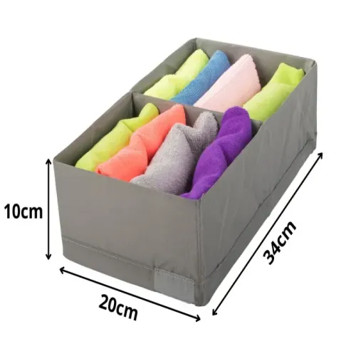 Organizer do szuflady szafy na bielizne skarpetki ubrania z przegrodą na Arena.pl