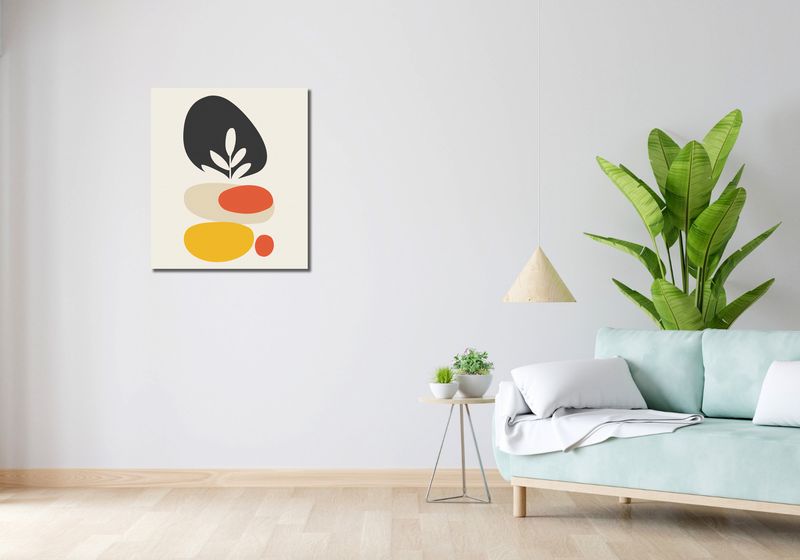 Obraz 60x70cm Botaniczna Spójność zdjęcie 2