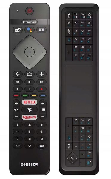 Pilot Philips Klawiatura Qwerty Netflix Youtube Ambilight zdjęcie 1