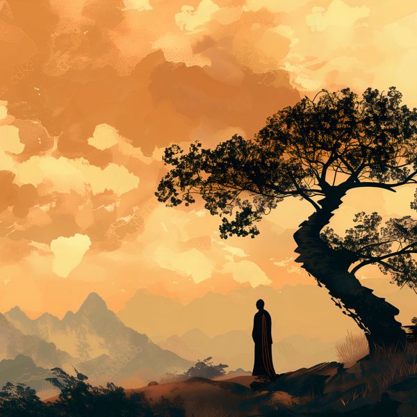 Plakat 80x80cm Zen zdjęcie 1