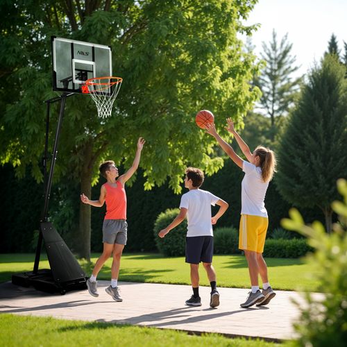 Kosz do koszykówki ZDK255 regulowany 1,5–3,05m | dla dzieci i dorosłych na Arena.pl