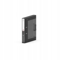 Segregator Moxom NewBinder 50 mm transparentny czarny