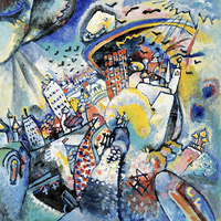 Reprodukcje obrazów Red Square in Moscow - Wassily Kandinsky Rozmiar - 50x50