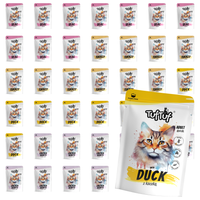 MOKRA KARMA DLA KOTA TufTuf Saszetka mielonka MIX SMAKÓW ZESTAW 40x300g