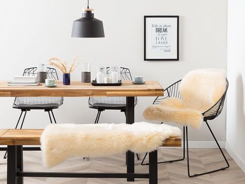 Skóra owcza beżowa ULURU na Arena.pl