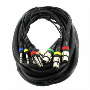 Kabel wieloparowy multicore XLR - Jack 6,3 mm 5 m