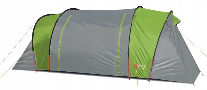 Namiot 4 Osobowy 2 sypialnie Przedsionek Tropik 3000mm Turystyczny zdjęcie 8
