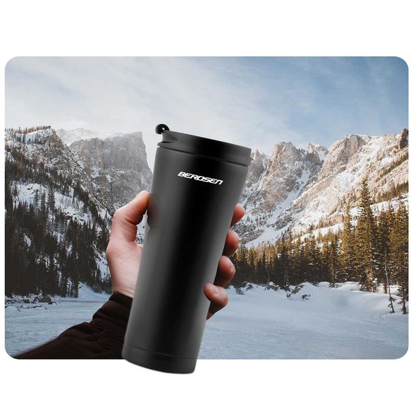 Termos próżniowy 470 ml BD-785 czarny zdjęcie 6