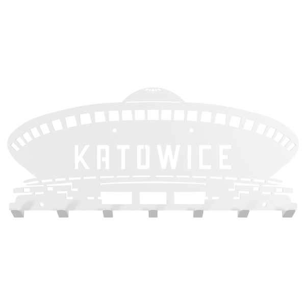 Metalowy wieszak ścienny na ubrania klucze loft KATOWICE SPODEK czarny zdjęcie 2