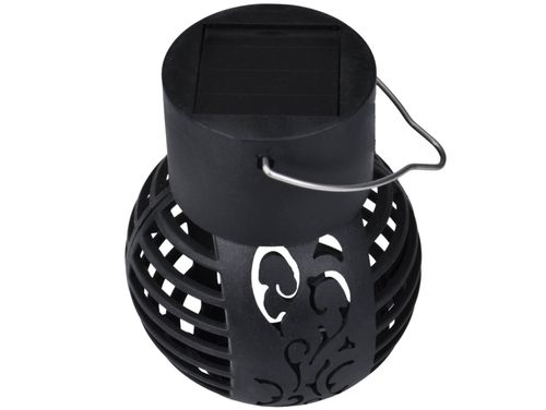 Lampa ogrodowa solarna lampion wisząca kula lampka  9x7 wzór 2 na Arena.pl