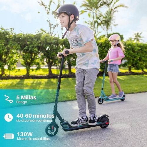 SmooSat E9 hulajnoga elektryczna dla dzieci, do 16 km/h od 8 lat niebieska na Arena.pl