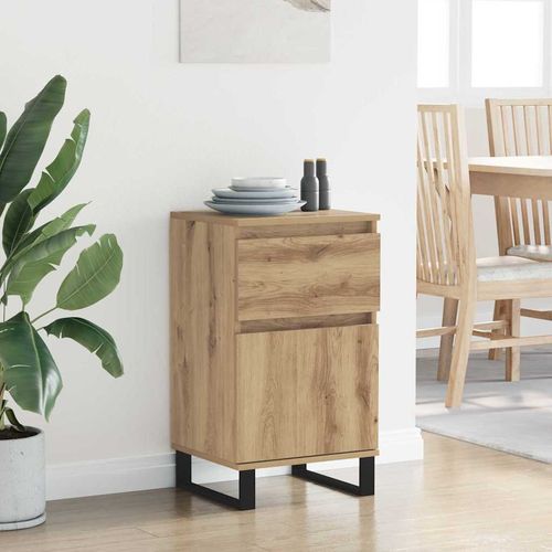 Bufet dąb artisan 35 x 40 x 70 cm Materiał drewnopochodny na Arena.pl