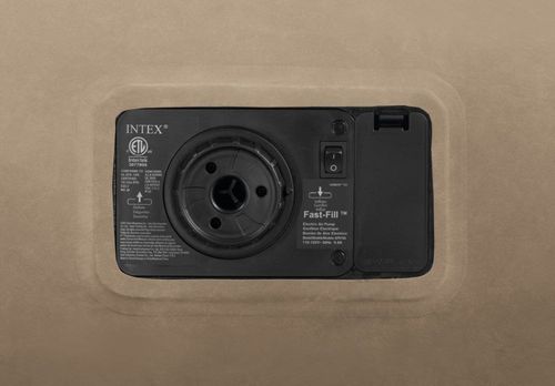 Materac dmuchany 203x152cm z pompką Intex 64458 na Arena.pl