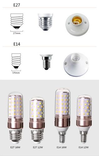 Żarówka diodowa E14/E27 CORN LED 16 W CIEPŁA na Arena.pl