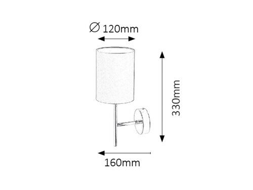 Lampa ścienna Monica na Arena.pl