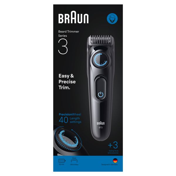 Trymer BRAUN BT3520 czarno-niebieski zdjęcie 4