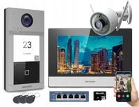 WIDEODOMOFON Domofon WiFi HiLook IP-VIS-PRO Furtka Brama