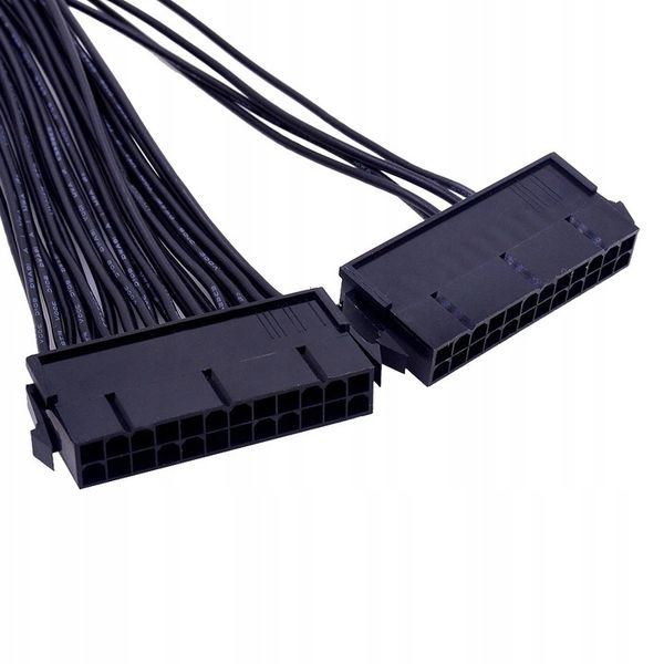 Kabel ATX 24pin PSU 3 zasilacze ADD2PSU RISER zdjęcie 5