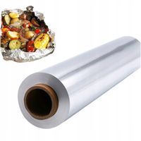 Folia Aluminiowa Spożywcza Gruba Mocna Gastronomiczna Rolka Catering 60m