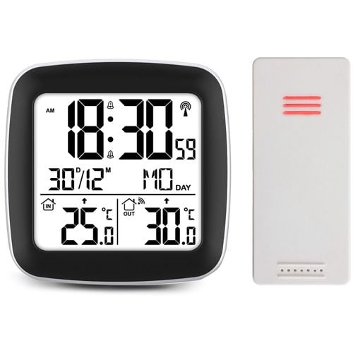 Stacja pogodowa z wyświetlaczem BD-903 srebrny na Arena.pl