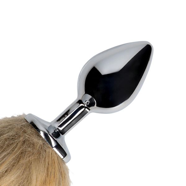 Fox Tail With Metal Butt Plug zdjęcie 6