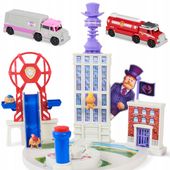 PSI PATROL BAZA LIBERTY WYRZUTNIA THE MIGHTY MOVIE+4 FIGURKI POMS+2 GRATISY