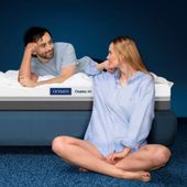 Materac piankowy Osaka Air 160x200 | Materac do spania z pokrowcem Premium