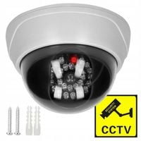 KAMERA ATRAPA KAMERY Monitoringu z PODCZERWIENIĄ na Baterie MIGAJĄCA