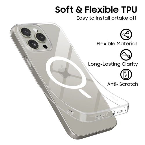 TECH-PROTECT FLEXAIR MAGSAFE IPHONE 15 PRO CLEAR na Arena.pl