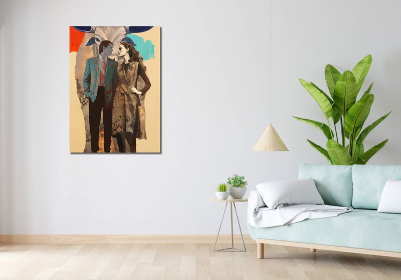 Obraz 70x100cm Dialog Kultur zdjęcie 2