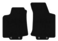 Dywaniki przednie welurowe czarne do: Volkswagen Golf IV 1998-2002 cabrio