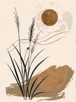 Plakat 75x100cm Zachód Pustyni