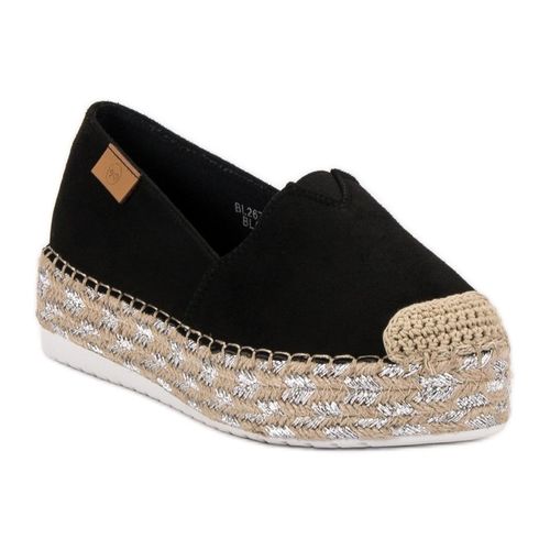 Czarne Espadryle Na Platformie r.41 na Arena.pl