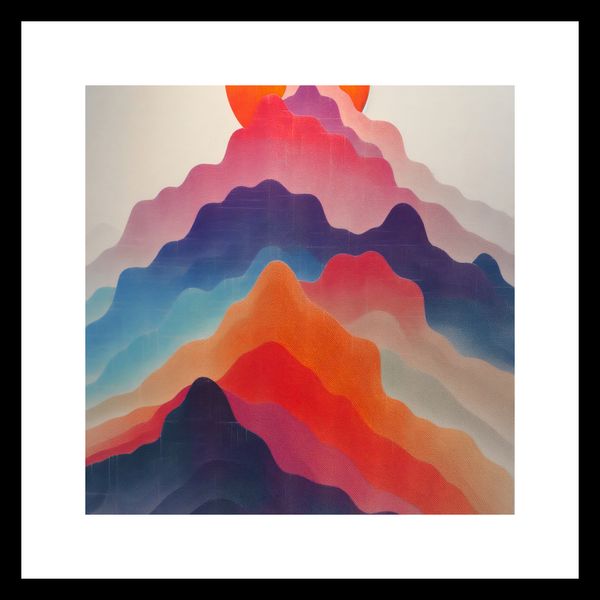 Plakat 20x20cm Gama Gór zdjęcie 3