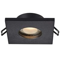 Podtynkowa Lampa sufitowa Chipo ARGU10-032-N metalowa doo łazienki czarna