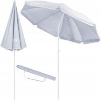 DUŻY PARASOL PLAŻOWY OGRODOWY BESTIF ŁAMANY NA PLAŻĘ 2M 200cm