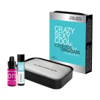 sensuva crazy sexy pleasure kit - zestaw chłodzący z olejkiem i balsamem