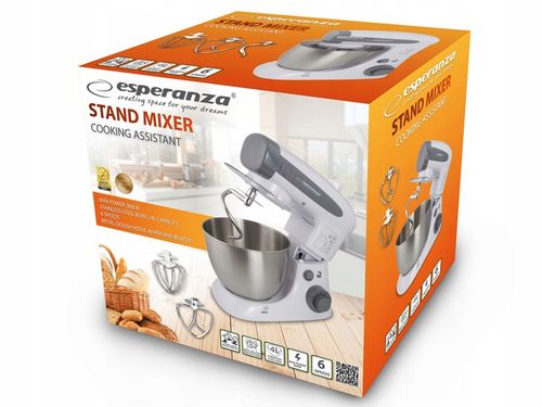 Robot planetarny Esperanza Cooking Assistant EKM024 800W 4l metalowa misa na Arena.pl