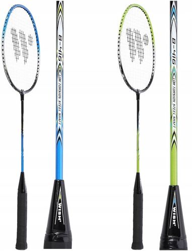 ZESTAW DO BADMINTONA WISH 4 x RAKIETKI , 6 x LOTKI ,TORBA na Arena.pl