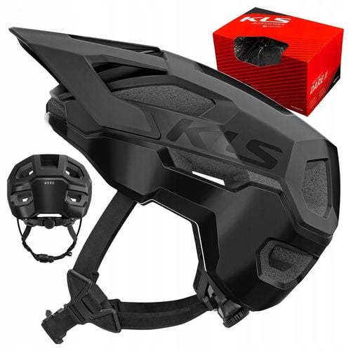 KASK ROWEROWY KELLYS DARE II BLACK KLAMRA FIDLOCK MTB TRAIL 52-55 CM / S/M na Arena.pl