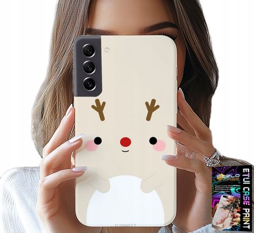 ETUI DO SAMSUNG GALAXY S22 - RENIFEREK, RENIFER, ŚWIĄTECZNE WZORY na Arena.pl