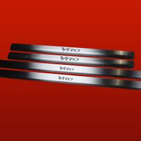 Listwa progowa MERCEDES VITO W638 Stal nierdzewna 304 mat 4szt