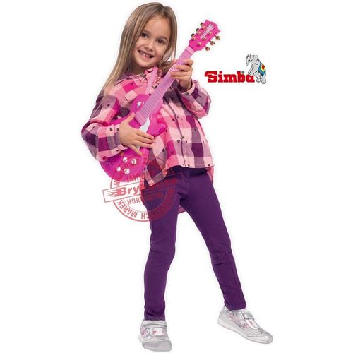 SIMBA RÓŻOWA GITARA ROCKOWA na Arena.pl