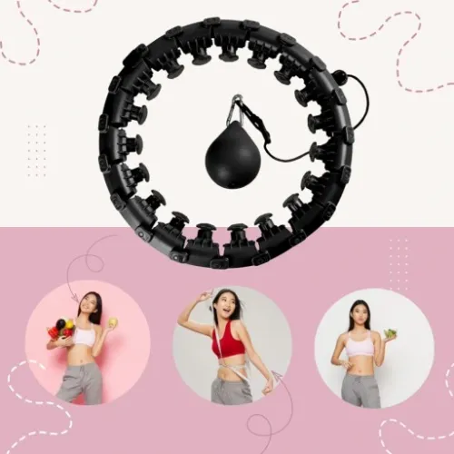 SMART HULA HOP Z OBCIĄŻENIEM ODCHUDZAJĄCE Z WYPUSTKAMI OBCIĄŻNIKIEM na Arena.pl