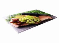 SZKLANA DESKA KUCHENNA 30x20 405a Wino i winogrono