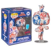 funko pop! captain marvel 34 se art case figurka
